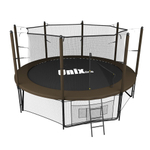 Батут UNIX line 10 ft Black&amp;Brown (inside)