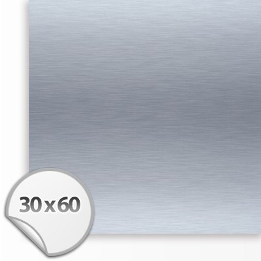 600x300 Алюминий сублим. сатин серебро (SA201)