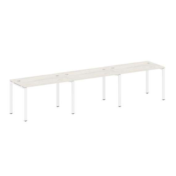 Метал Систем Рабочая станция на 3 места на П-образном м/к БП.СМ-3.2