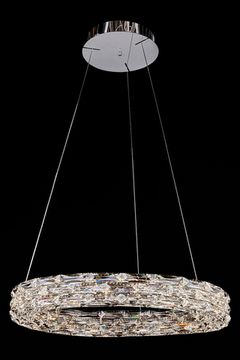 Подвесная люстра LED 45W LE3007/600 CH хром Lucie Leon