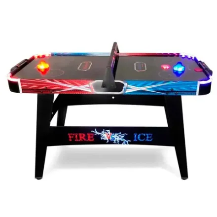 Игровой стол - аэрохоккей Fire Ice 4ф (137,2 х 68,5 х 79 см)
