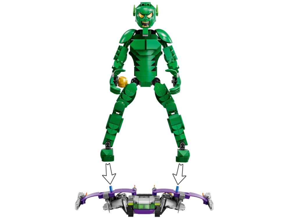 Конструктор LEGO Marvel 76284 Зеленый Гоблин