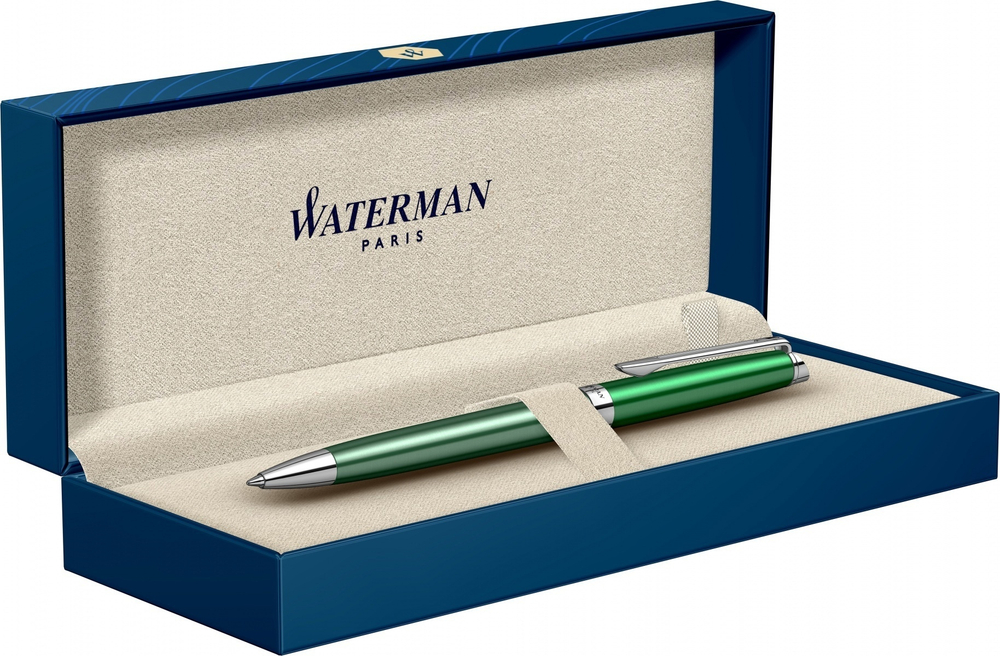 Шариковая ручка Waterman Hemisphere French riviera CHATEAU VERT в подарочной коробке