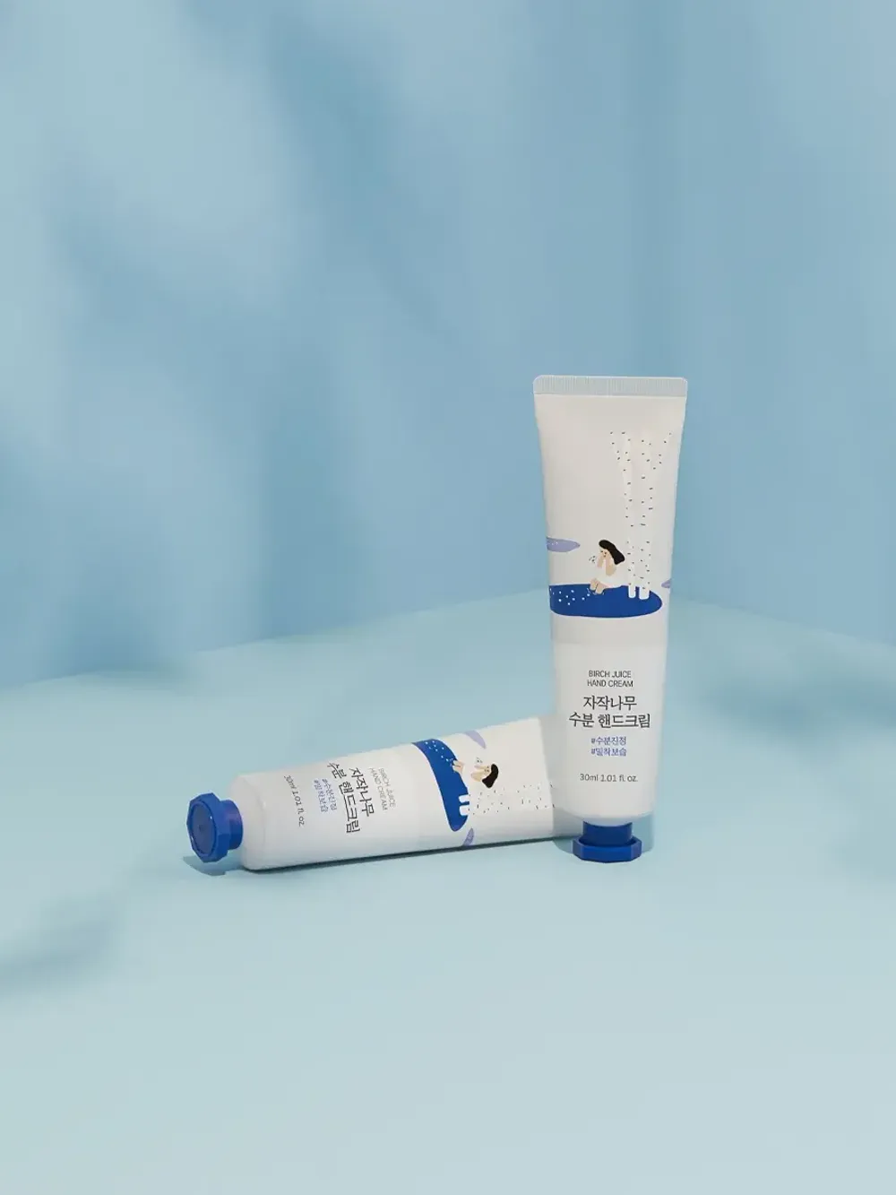 ROUND LAB Увлажняющий крем для рук с берёзовым соком Birch Juice Hand Cream (30 мл)