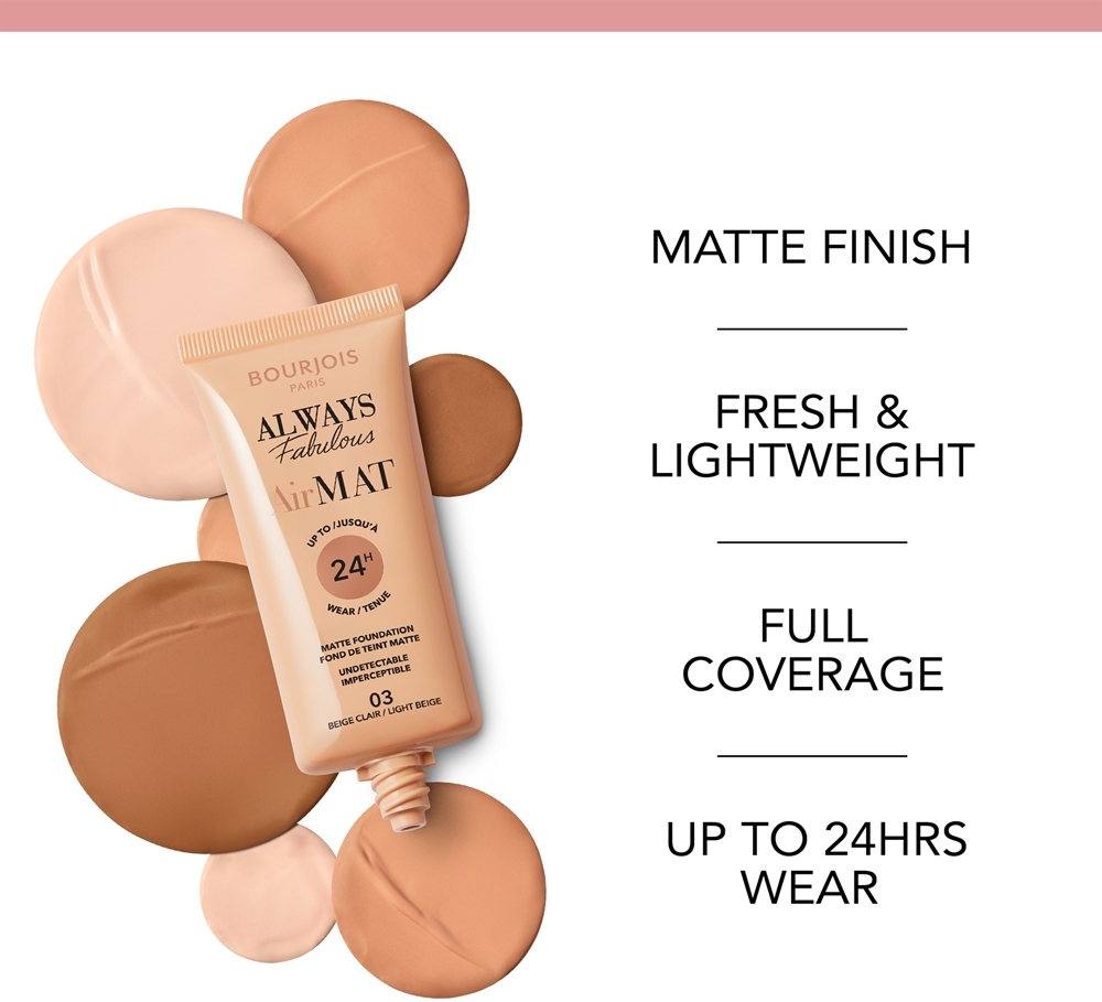 Bourjois Air Mat - матирующая основа, 30 ml