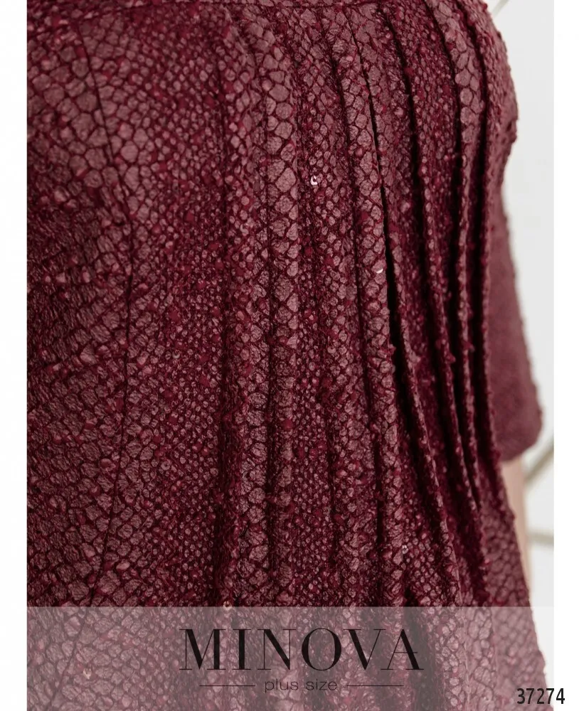 Платье 403Б-бордо Minova