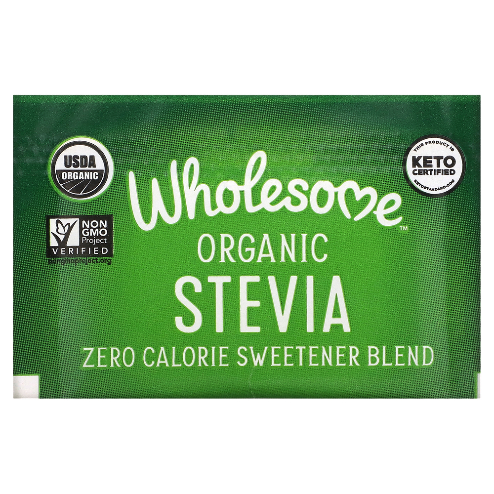 Wholesome Sweeteners, Органическая стевия, смесь подсластителей с нулевой калорийностью, 35 отдельных пакетов, 1,23 унции (35 г)