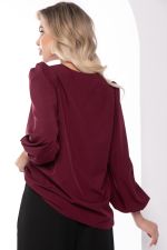 Блуза "Анима" ( марсала) Б7526 LT Collection