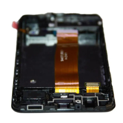 Дисплей для Samsung Galaxy M12 (M127F) с тачскрином и рамкой Черный - OR Ref. (SP)