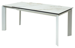Стол М-City DISAUR Кремона (Cremona) 160 Kl-188 Контрастный Мрамор, Белый