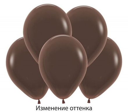 S 12" Шоколадный (076) Коричневый пастель