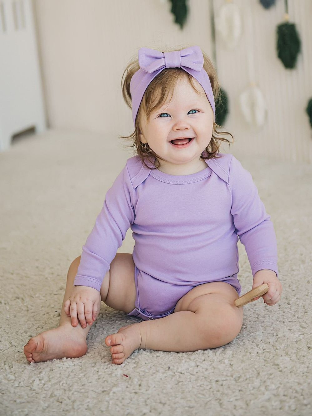 Повязка-чалма "Лаванда" 0+