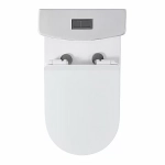 Унитаз Orange C07-050w смыв торнадо, безободковый, с бачком, с крышкой микролифт