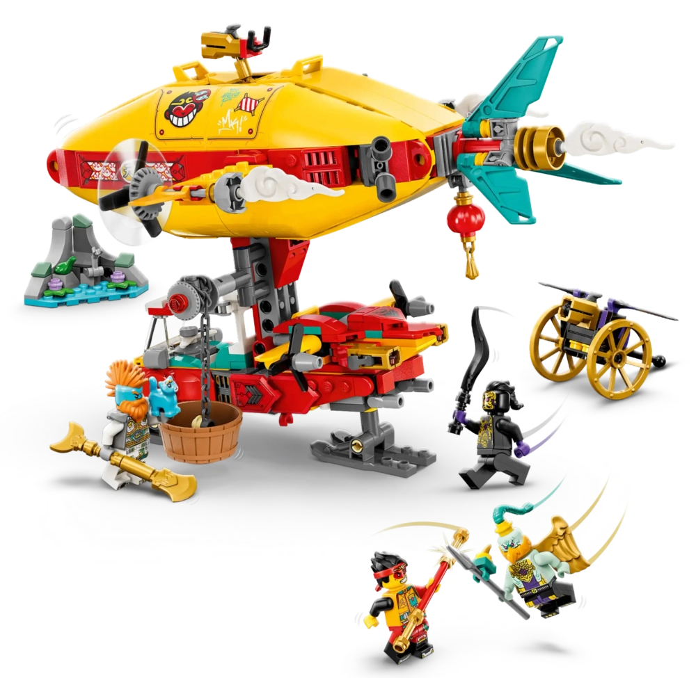 Конструктор LEGO Monkie Kid 80046 Облачный дирижабль Монки Кида