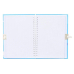 Блокнот детский Basir на замке, формат А6, серия "Дракон", переплет 7БЦ, 18*13.5 см, 48 листов, ассорти