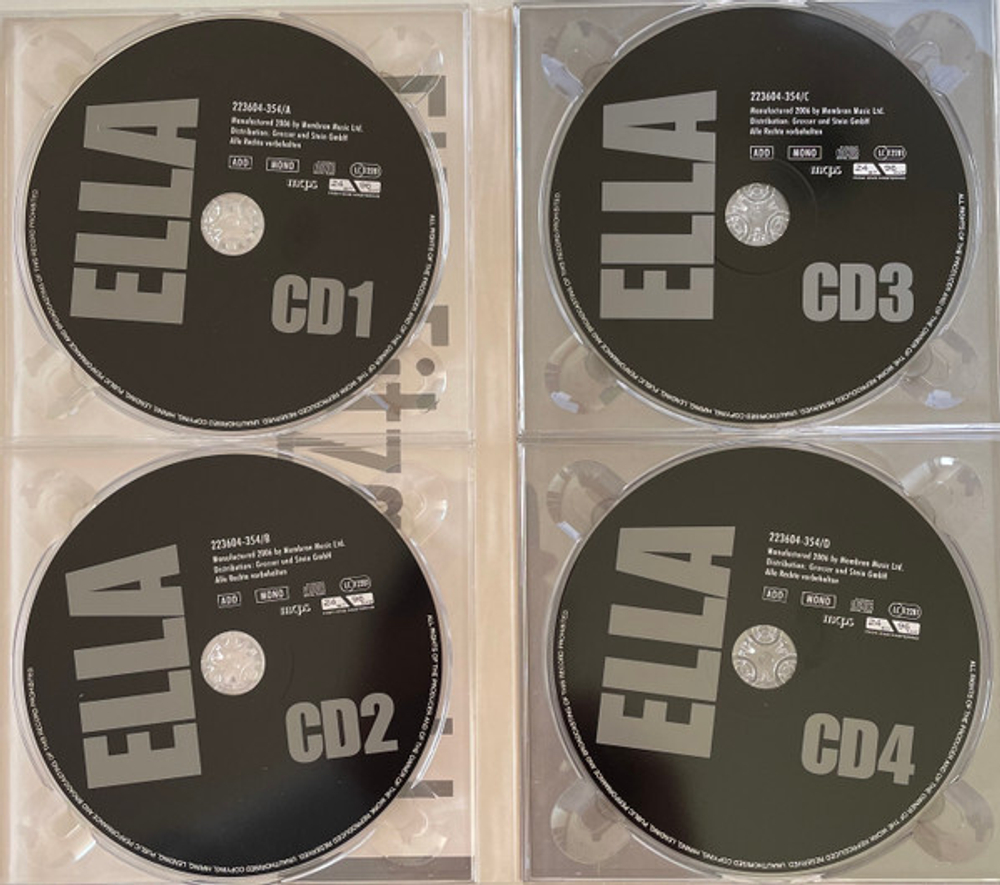 Ella Fitzgerald / Ella (4CD)