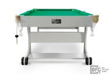 Бильярд BFG Compact Light 6 (Серый) (РП, серый (ЛДСП), ЛДСП_16, Сукно Euro Pro 50 ш1.98м Yellow green, Х/б сетка)
