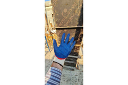 Перчатки с двойным нитриловым обливом ЗУБР Захват-2, размер L-XL 11454-XL