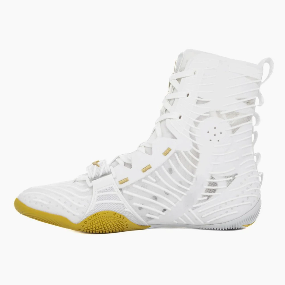 Боксёрки Nike Hyperko 3 бело-золотые