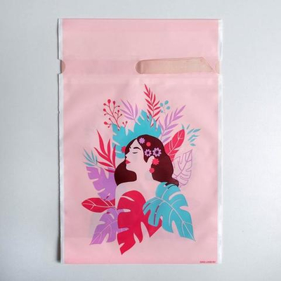 Пакет с лентой Beauty, 20 × 30 см