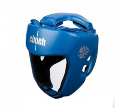Шлем боксерский Clinch Olimp Dual синий C113