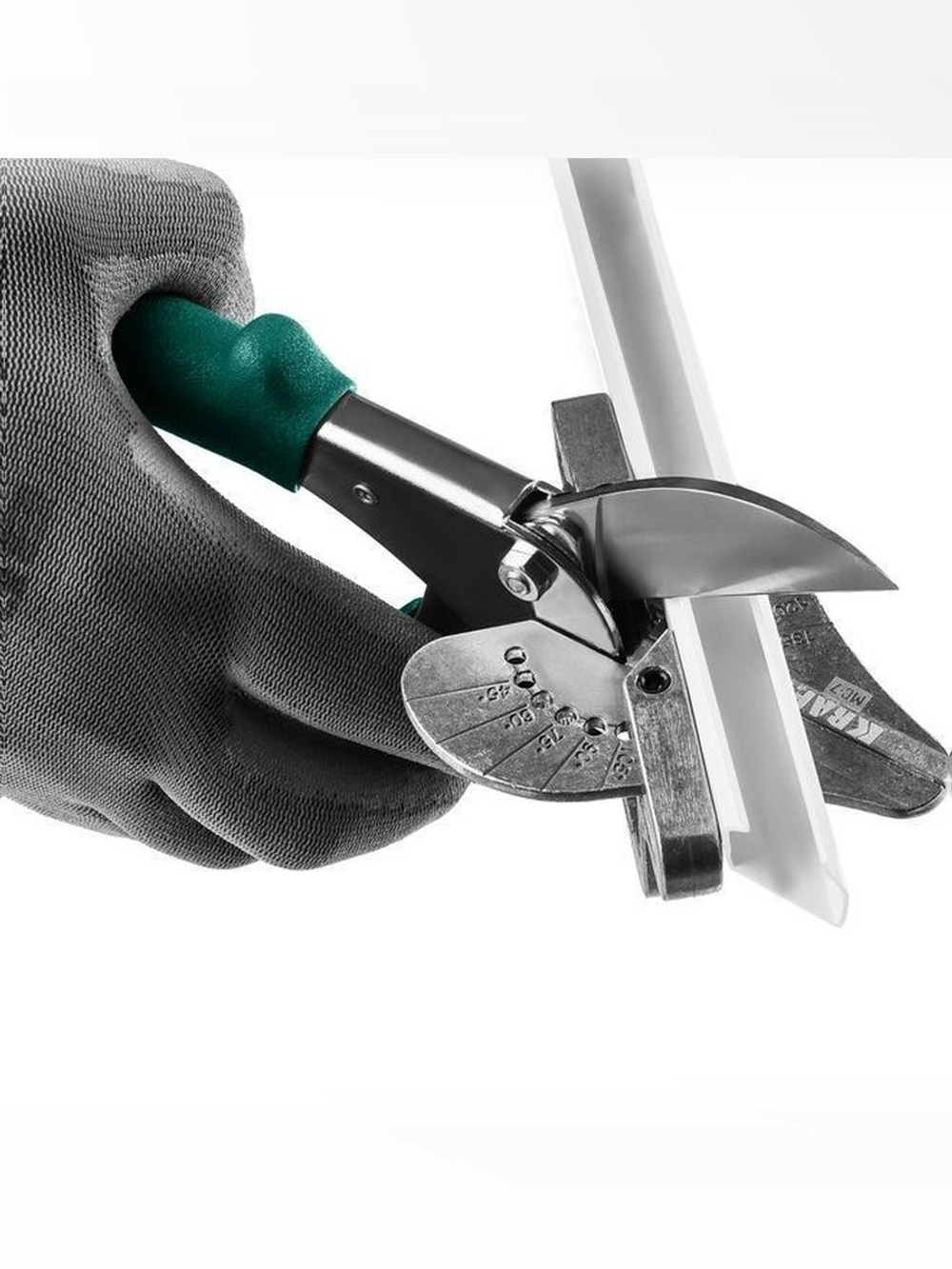 Ножницы строительные угловые для пластмассовых и резиновых профилей