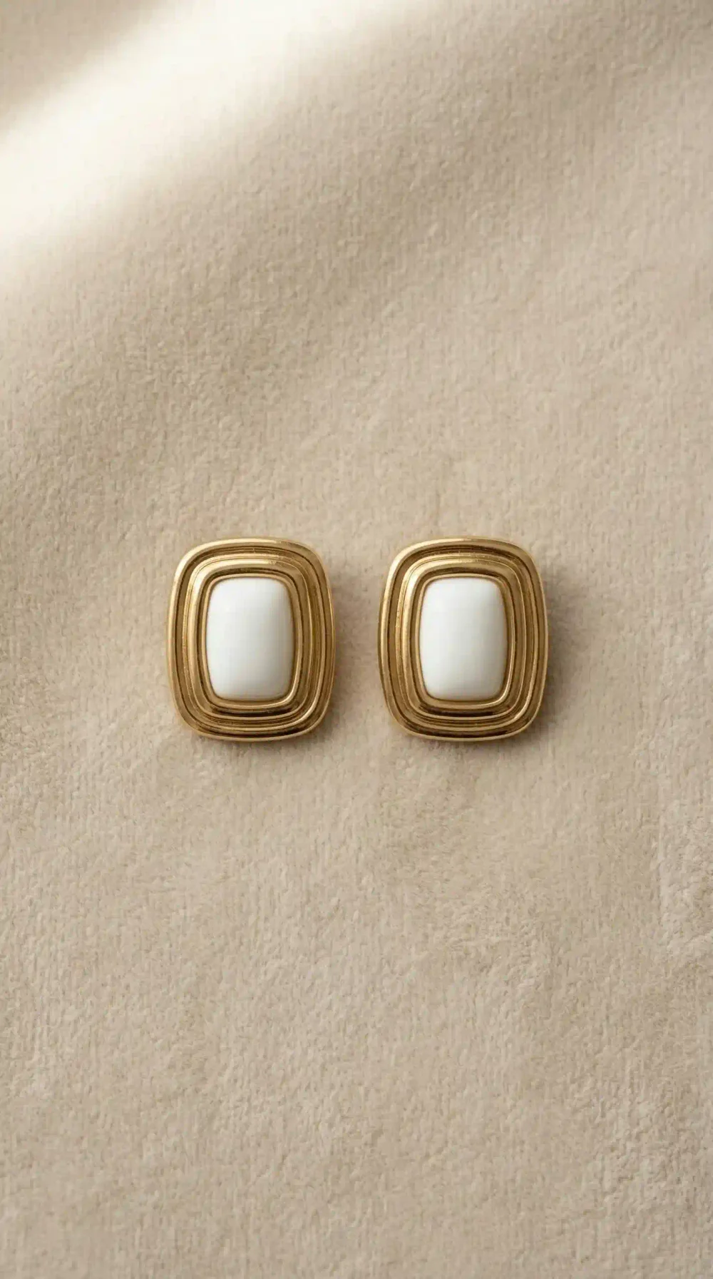 Серьги Классик, Золотые