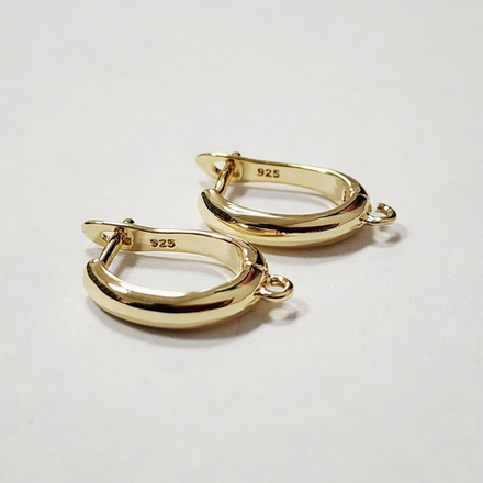 Ювелирные швензы, позолота, английский замок, люкс фурнитура