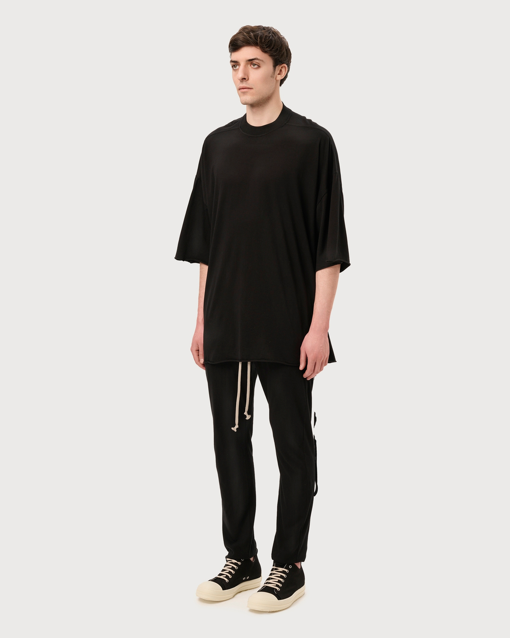 RICK OWENS DRKSHDW БРЮКИ ЧЕРНЫЕ KNIT BERLIN RN