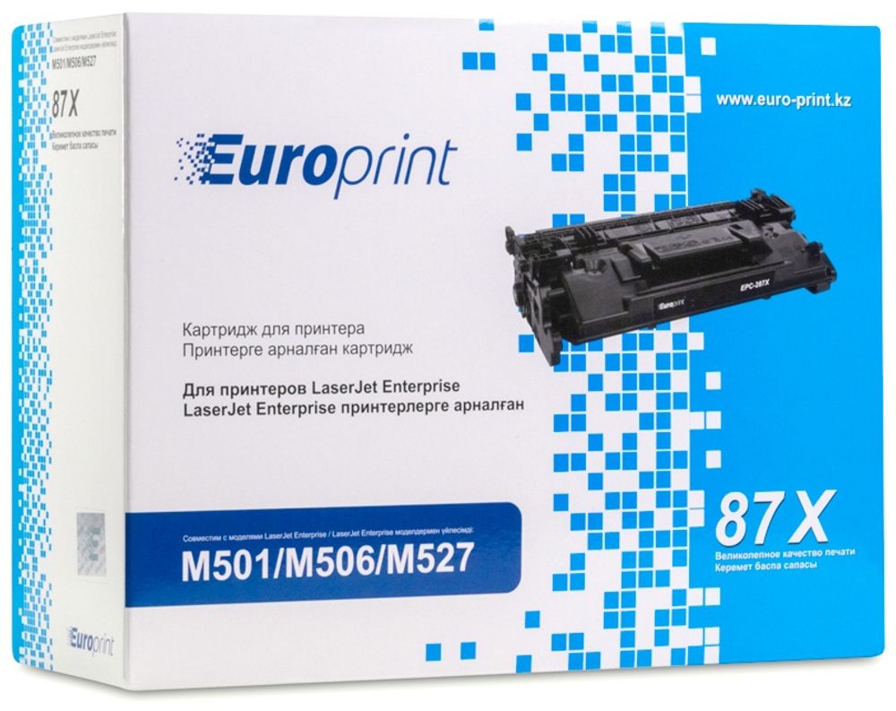 Картриджи Europrint EPC-CF287X черный Картриджи Europrint EPC-CF287X черный