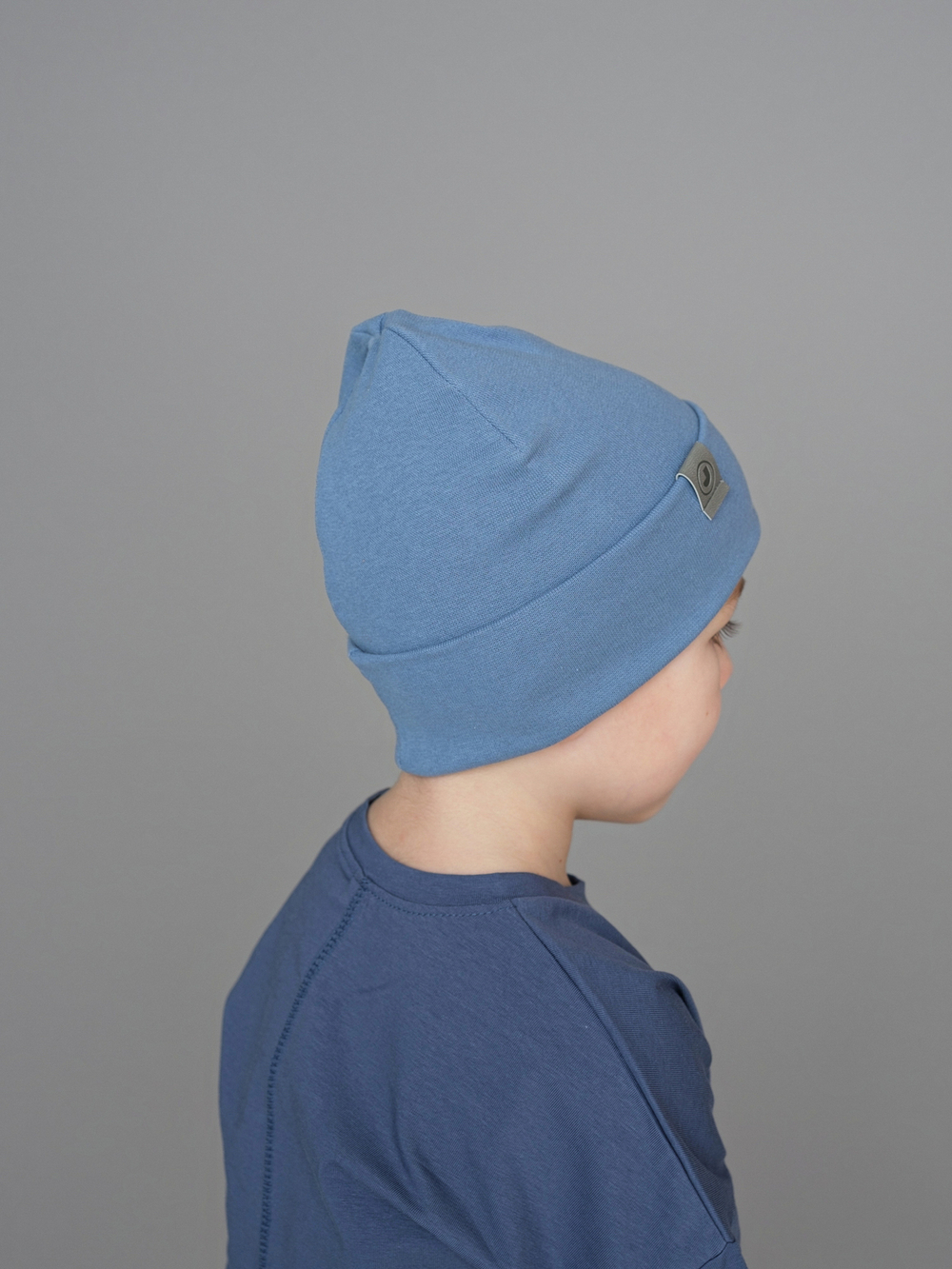 Шапка трикотажная РИО(Джинс)