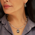 Колье Fiore Luna Silver Night LN6092 S