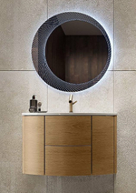 Зеркало Cezares 80 45053 с подсветкой круглое