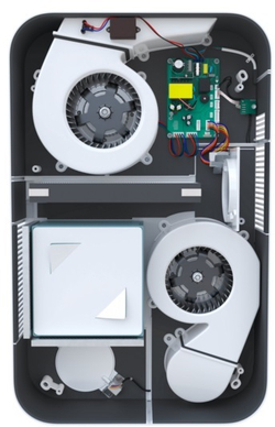 Бытовая приточно-вытяжная вентиляционная установка Funai серии Fuji ERW-150X.P