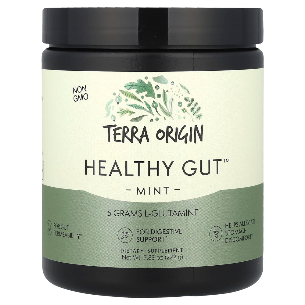 Terra Origin, Healthy Gut™, мята, 222 г (7,83 унции)
