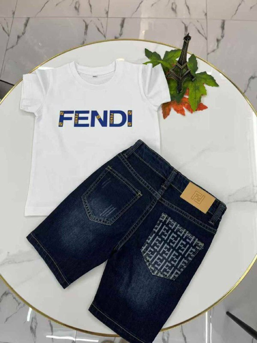 Детский комплект с шортами FENDI