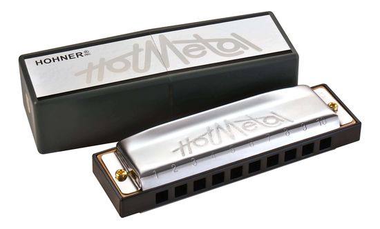 Губная гармоника диатоническая HOHNER Hot Metal A