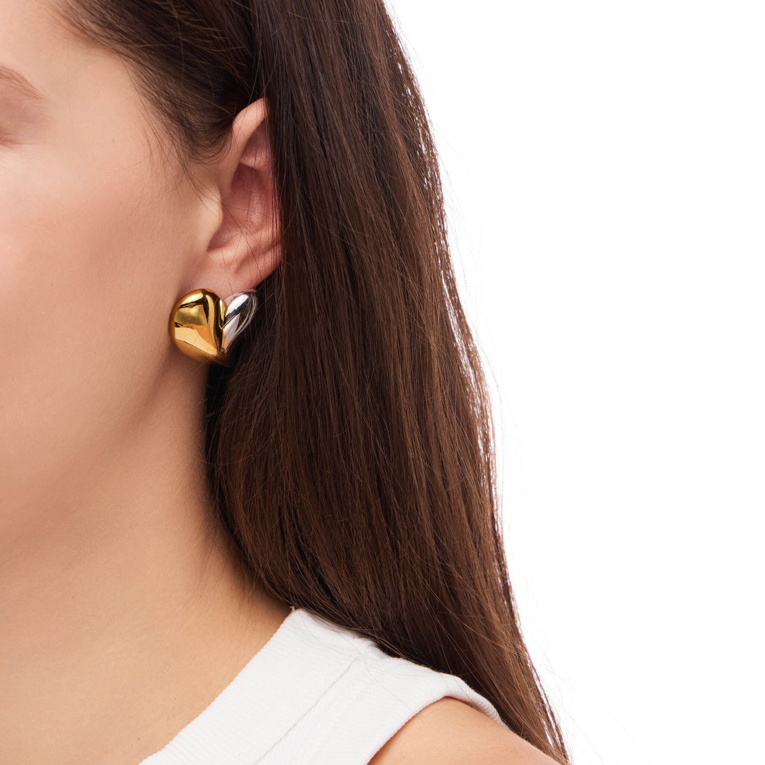 Серьги Mixed Heart Earrings