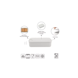 Brabantia - Ланч-бокс Make &amp; Take светло-серого цвета / артикул   203121  / GTIN 8710755203121