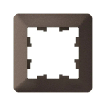 ATLASDESIGN AIR 1-постовая РАМКА, МОККО/дымчатый черный