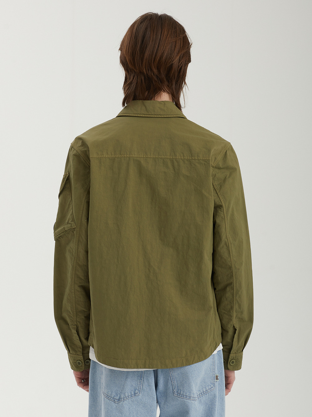 Мужская Рубашка In Diagonal Flatt Nylon