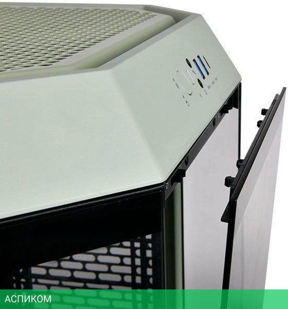 Корпус Thermaltake The Tower 300 Matcha Green без БП зеленый (CA-1Y4-00SEWN-00)