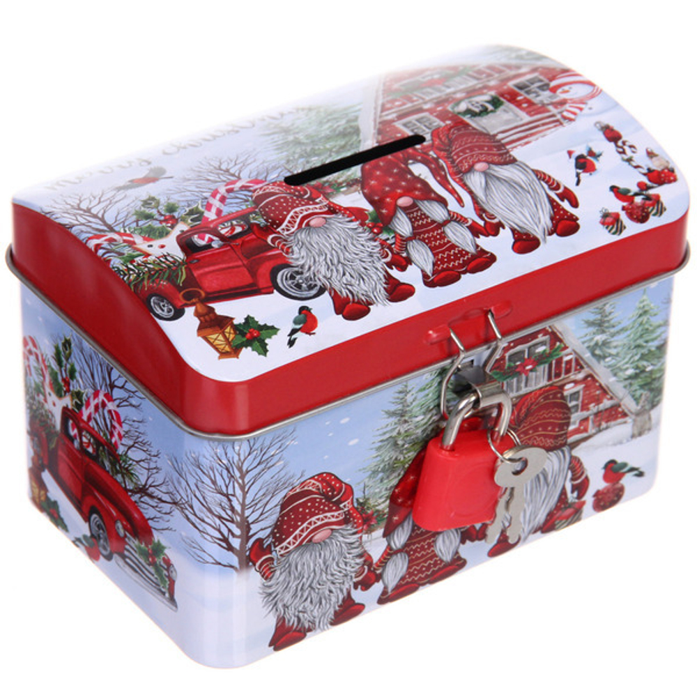 Копилка «Славные гномы» 11,5*7,5*8см