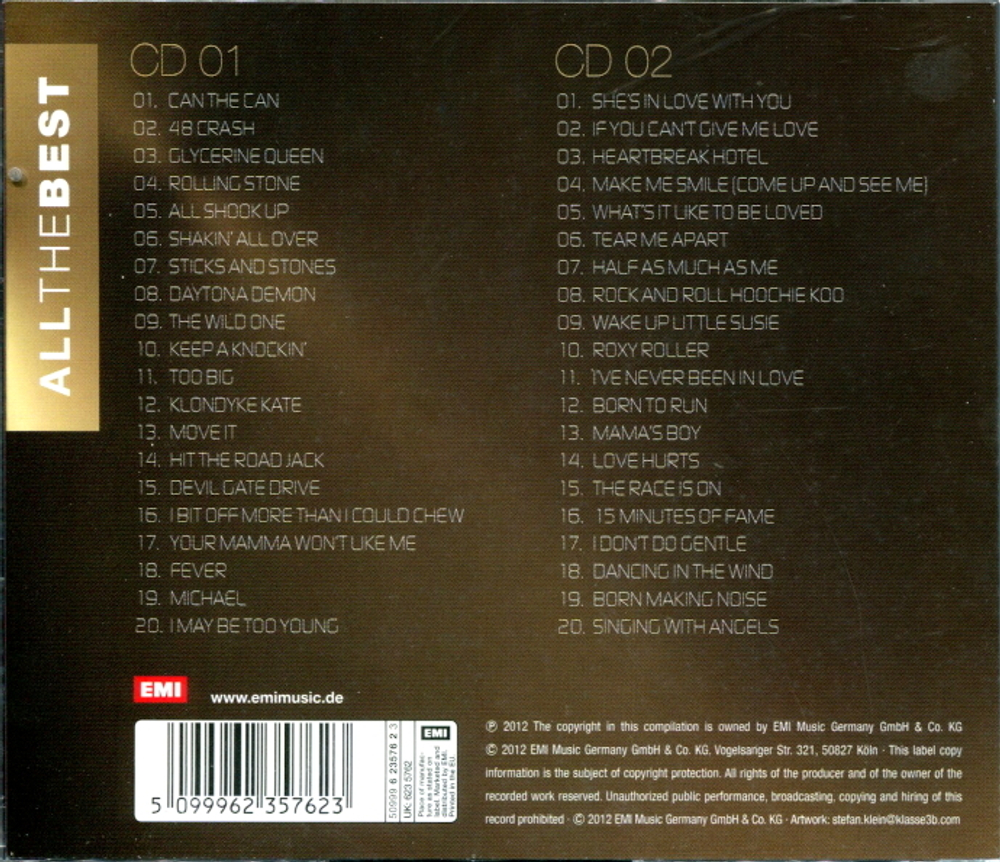 Suzi Quatro / All The Best (2CD)