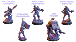 Войны Тайскетов Tysect Wars Миниатюры 32мм (32mm / Без покраса / Tysect Hivemother)