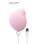 Розовый вакуум-волновой клиторальный стимулятор Irresistible Seductive Pink IRR001PNK