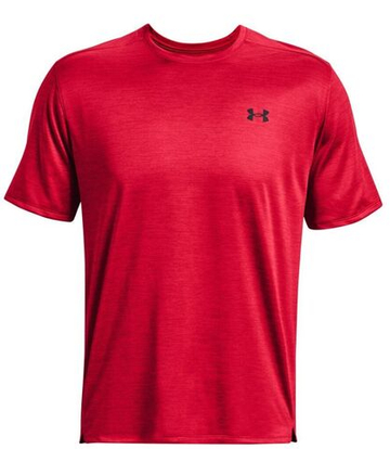 Мужская теннисная футболка Under Armour Men's Tech Vent Short Sleeve - красный