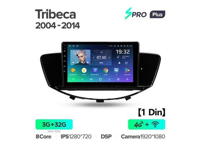 Магнитола Teyes SPRO Plus 3-32 Subaru Tribeca WX W10 2004-2014 9.0" (1DIN)