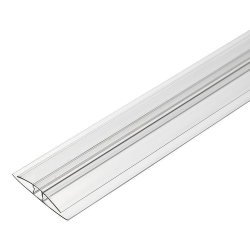 Соединительная для поликарбаната 4-6 мм прозрачная 6 м.