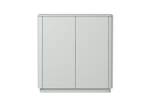 Шкаф Tammi 2 двери низкий (светло-серый)